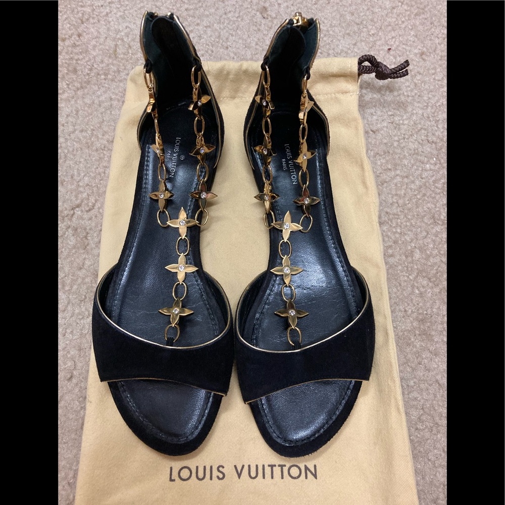 💯 Authentic Louis Vuitton stardust sandals - Picture 1 of 6